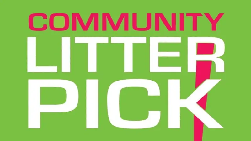 Community Litter Pick flyer - spring clean of Rous Lench and Radford, Saturday 21st March, 10am to 12.30pm